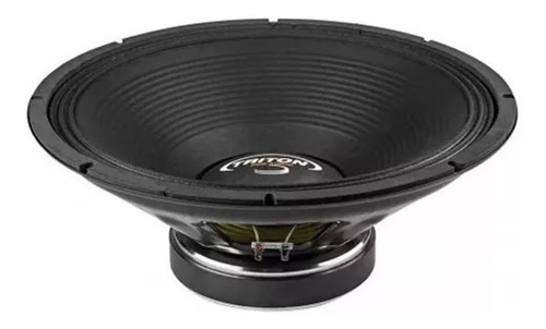 Alto Falante Woofer Triton Mid Bass 12smb800 12 Pol 400w Rms Cor Preto