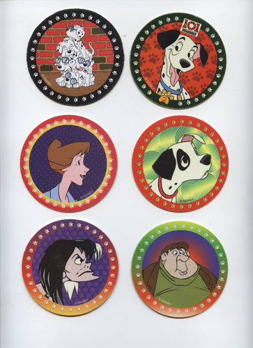 Tazos Super Taps Disney Sonrics Vintage '90 Lote