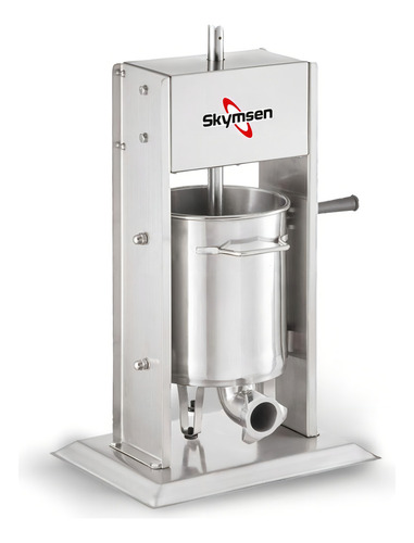 Ensacadeira De Linguiça 10 Litro Inox Vertical El10v Skymsen