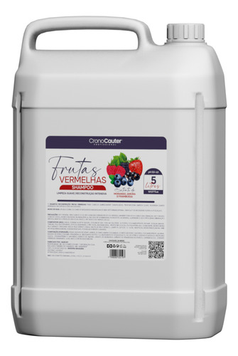 Shampoo 5 Litros - Profissional Lavatório Extratos Naturais