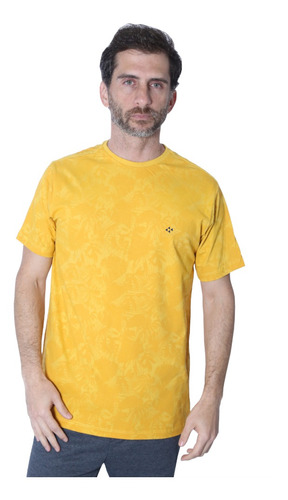 Camiseta Mister Fish Full Print Folhas