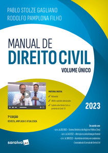 Livro Manual De Direito Civil - Volume Único
