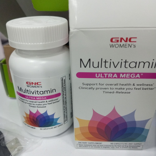 Multivitamin Ultra Mega De Gnc Women's  90 Capsulas