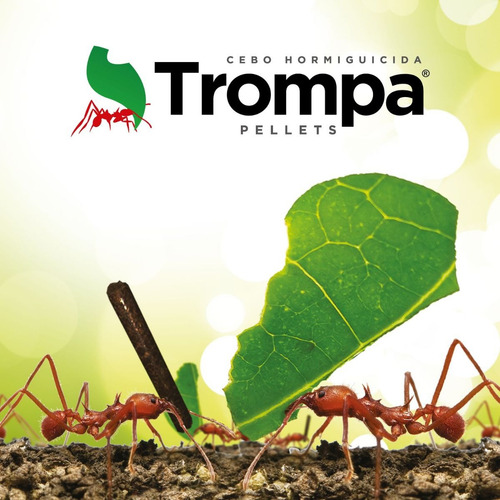 Veneno Cebo Mata Hormigas Arrieras Pellets Trompa 2.3kg 5 Lb