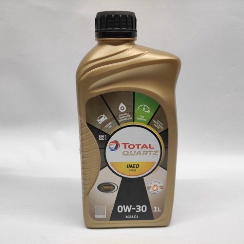 Aceite para motor Total sintético 0w30 para autos, pickups & suv de 1 unidad x 1L