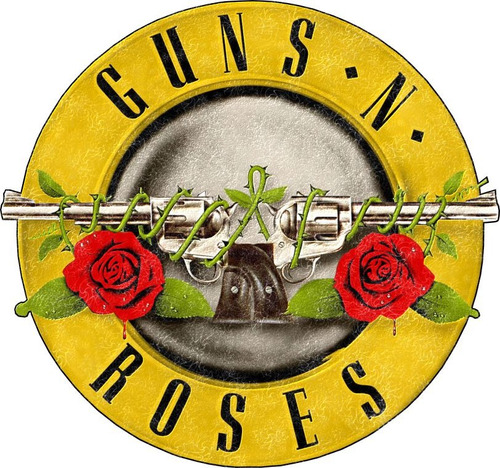 Parche Guns Roses Rock Aplique Textil Pegar Plancha X