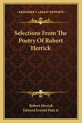 Libro Selections From The Poetry Of Robert Herrick - Herr...