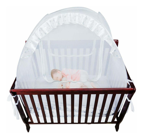  Baby Crib Safety Net, Mosquito Babies Bed Netting Tent...