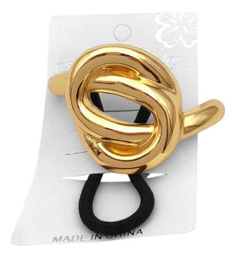 Colita De Pelo Dorado Infinito Metalico Premium C:10394 Dorado Colita Infinito