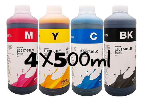 Kit Recarga Inktec L3250 L3560 Et2650 Et2660 Et2720 Et2750