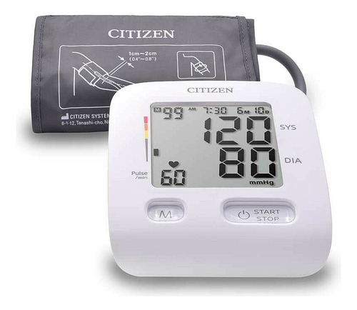 Tensiómetro Digital De Brazo Automático Citizen Chud-514