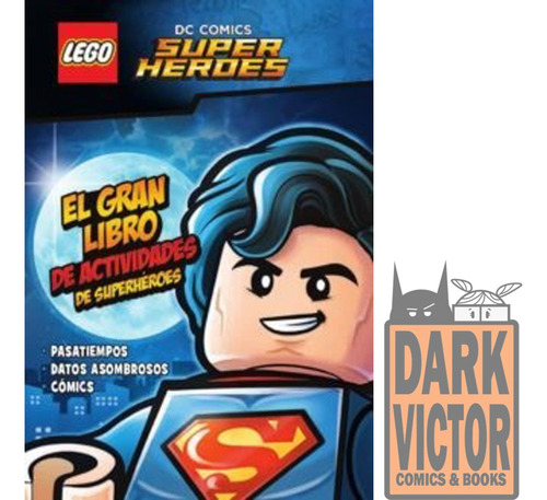 Lego Dc Comics Super Heroes Gran Libro De Actividades Stock