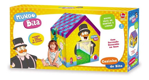 Imagem 2 de 2 de Barraca Mundo Bita Casinhatoca Para Crianças Líder 2862