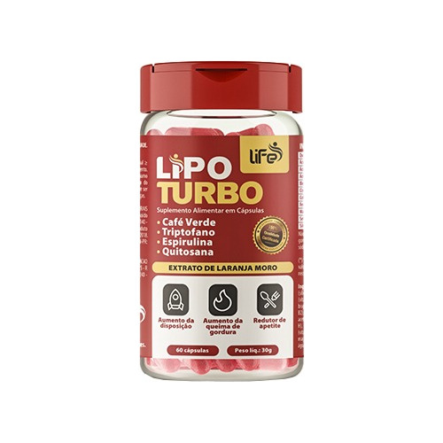 Lipo Turbo Disposição Queima De Gordura Redutor Apetite