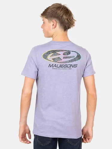 Polera Mc California Ocean Morado Infantil Maui And Sons