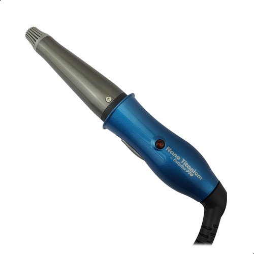 Mini Modelador Cônico Barril Blue Nano Titanium Babyliss