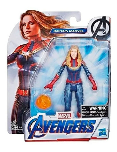 Capitana Marvel Avengers Articulada Pelicula End Game 