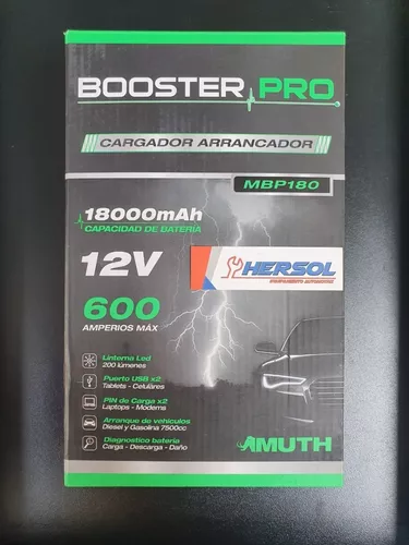 Booster Arrancador De Batería Muth