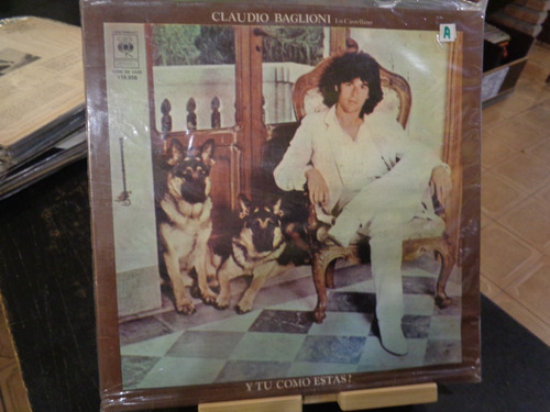 Claudio Baglioni En Castellano Y Tú Como Estas Vinilo B1 Pop