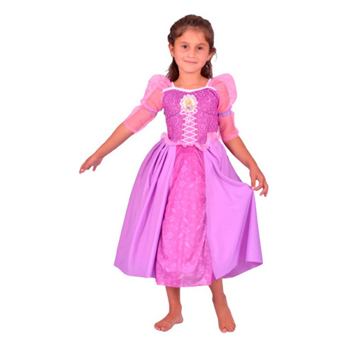 Disfraz Niña Princesa Rapunzel Disney Talle 2