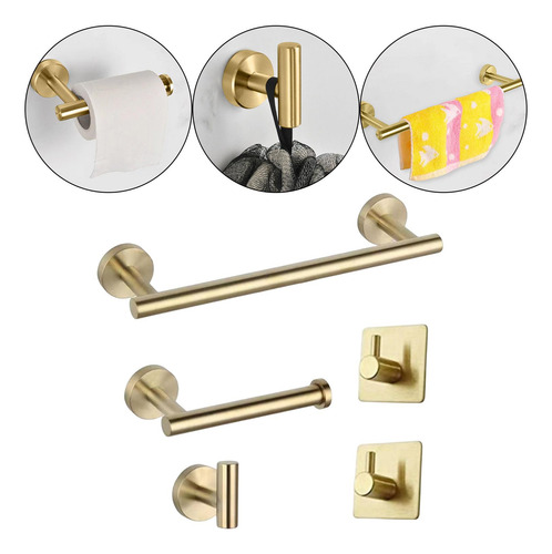 De Accesorios De Baño En La Pared Barra De Acero Inoxidable