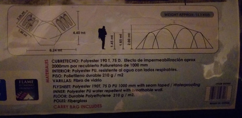 Carpa Doite Pirineo Impecable
