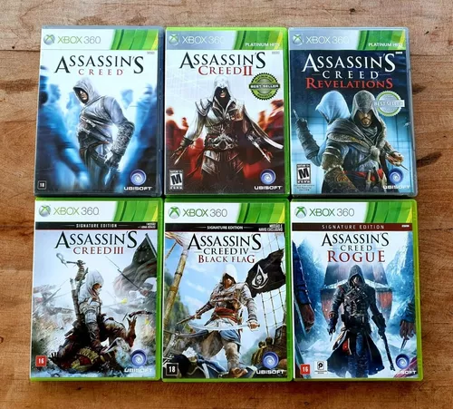 Jogo Assassins Creed Ii Platinum Xbox 360 Física Original