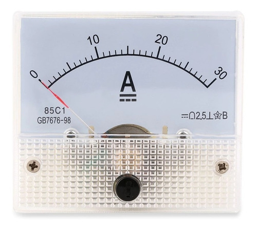 Amperimetro Analógico 30a Dc
