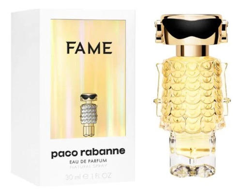 Paco Rabanne Fame Edp 30 ml Para Mujer No Recargable! 3c