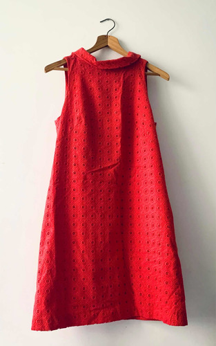Zara. Vestido Rojo Talla S