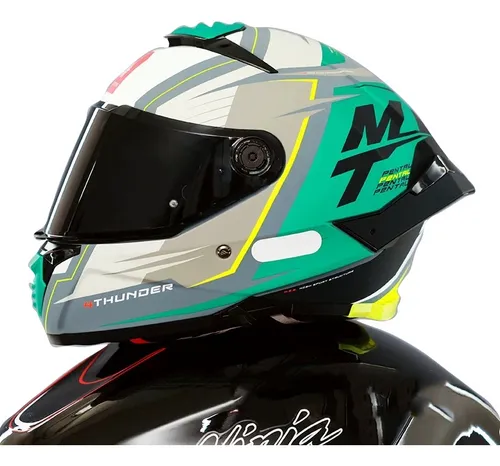 Mt Thunder 4sv Casco Para Moto Integral Helmets Ece Dot