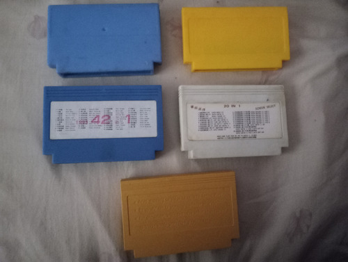 Cartuchos Family Game X 5 (usados) (Usado)