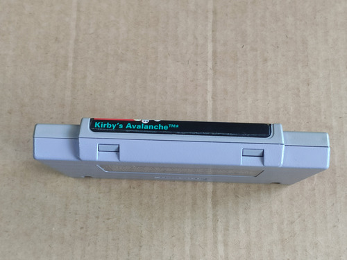 Kirby's Avalanche -- Original -- Super Nintendo / Snes (Usado)