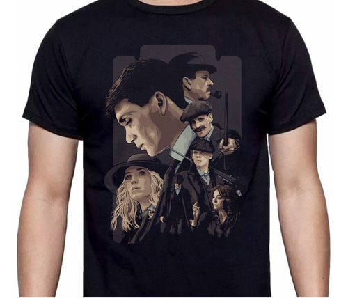 Peaky Blinders - Todos - Serie Culto - Polera- Cyco Records