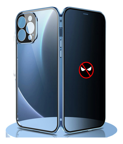 Estuche Magnético Anti Espía Compatible iPhone 15 Pro Max