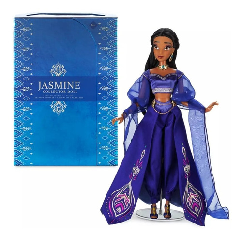 Disney Store Muñeca Jasmine 30 Aniversario Edicion Limitada