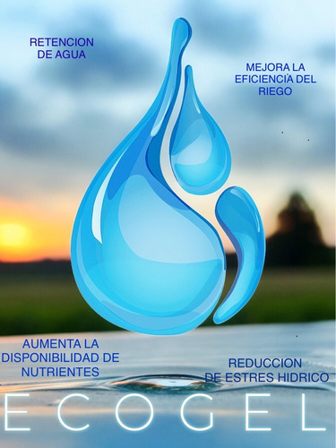 Hidrogel Agricola Lluvia Solida , Retención De Agua 5 Kg
