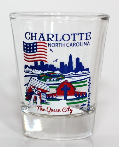 Vaso Chupito Coleccion Great American Ciudad Charlotte Norte