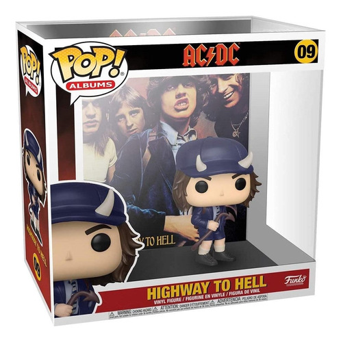 Funko Pop! Album - Ac/dc Highway To Hell #09 Con Detalles