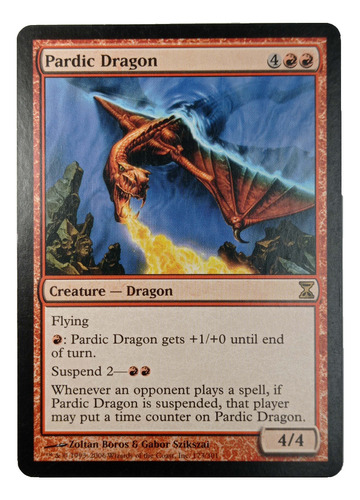 Carta Magic Pardic Dragon [time Spiral] Mtg