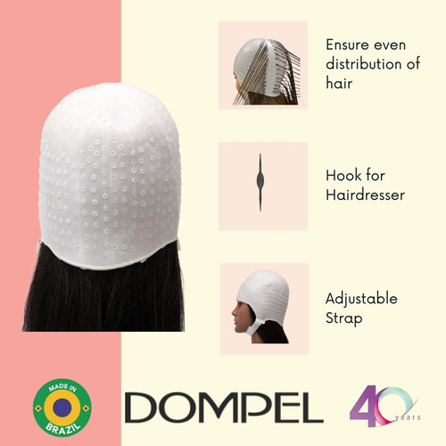 Dompel Gorro De Silicona Para El Cabello | Gorra De Silicona
