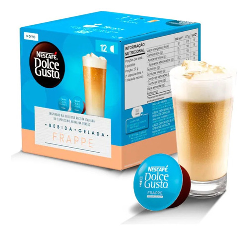 Capsulas Dolce Gusto Capuchino Frappe X 10 Unidades