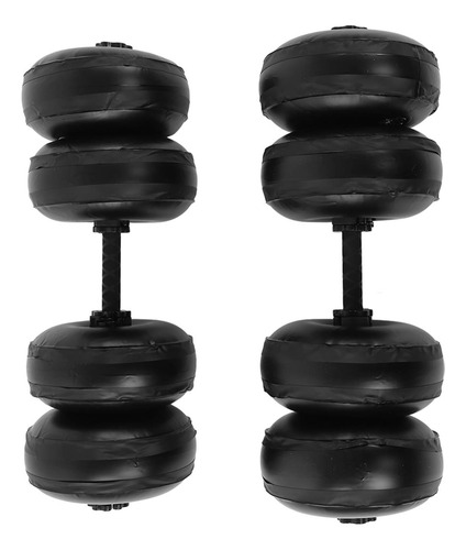 Juego De Mancuernas De Viaje Rellenas De Agua 30 Kg Ajustabl