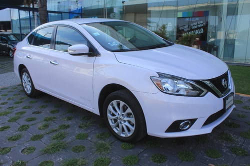 Imagen 8 de 15 de Nbissan Sentra Advance Aut Blanco 2017