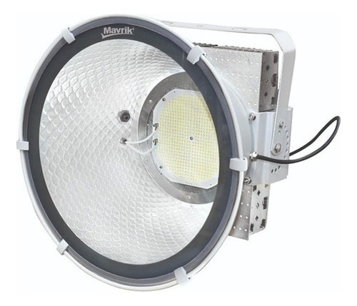 Reflector Led Redondo Campana Industrial 500 W Adir 8085 Carcasa Gris