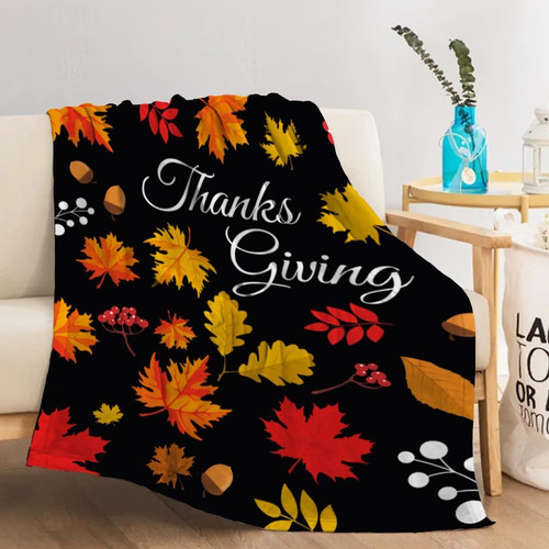 Manta De Otoño Para Niños, Tamaño Pequeño, Manta Decorativa 