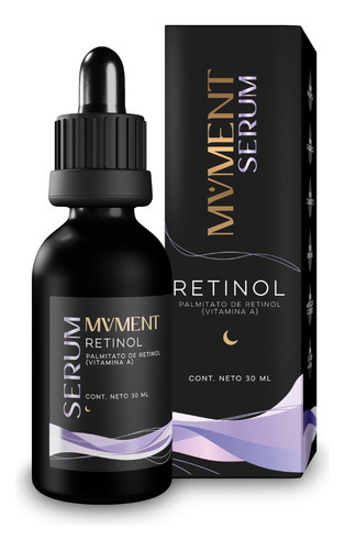 Serum Facial De Retinol Antiarrugas Mvment Rejuvenece Piel Tipo de piel Todo tipo de piel