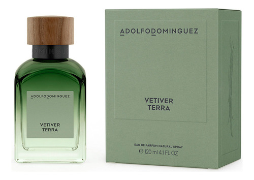 Adolfo Dominguez Vetiver Terra 120ml Edp Hombre - Importado