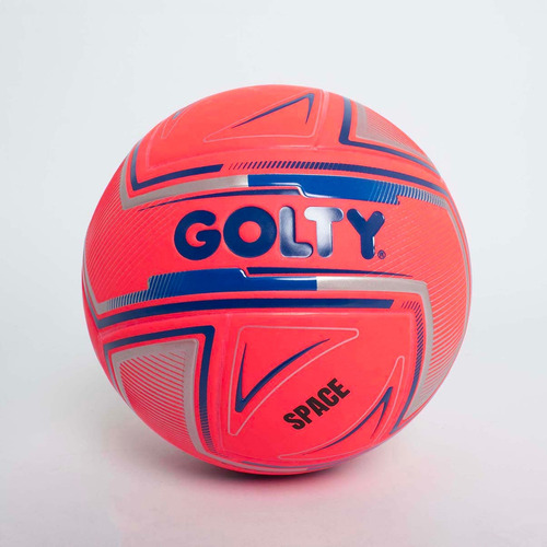Balón De Fútbol Competencia Golty Laminado Space No.5 Color Rosa