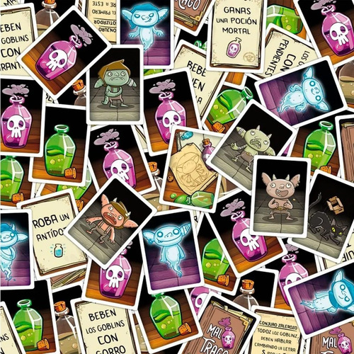 Juego De Mesa Cartas Mal Trago Pociones De La Bruja Top Toys